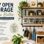 Why Open Storage Works Better for Many Adults with ADHD